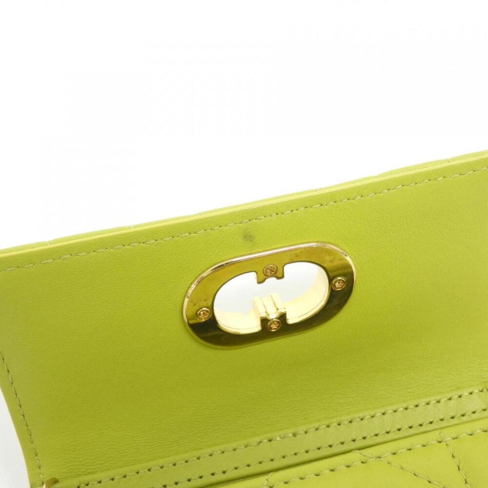 CHRISTIAN DIOR Yellow Shoulder Bag - Picture 9 of 10